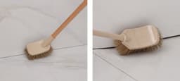 image-Wooden Household Handle Toilet Brush Cleaning Tools Bathroom Cleaning Brush Kitchen Floor Cleaner Brushes