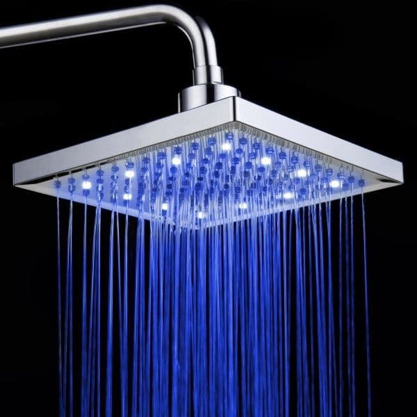 image-Luminous color changing shower head