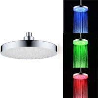 image-Luminous color changing shower head