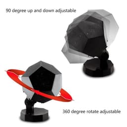image-LED Starry Sky Projector Night Lights 3D Projection Night Lamp USB Charging Home Planetarium Kids Bedroom Decoration Room Lighting