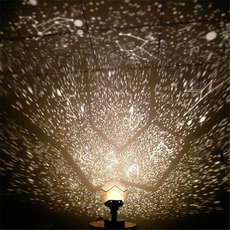 image-LED Starry Sky Projector Night Lights 3D Projection Night Lamp USB Charging Home Planetarium Kids Bedroom Decoration Room Lighting