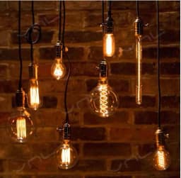 image-Edison Bulb E27 220V 40W ST64 A19 T45 G80 G95 G125 Incandescent filament bulb lighting Retro Edison Light Bulb