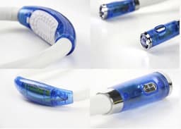 image-Flexible Neck Hug Book Light With LED Reading Lamp 3 Mode Portable Flashlight Soft Silicone Outdoor Camping Light Night Light