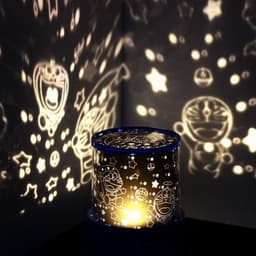 image-LED Night Light Projector Lamp Colorful Star Light (Random Color)