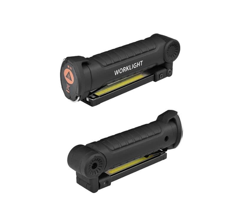 image-COB LED Tactical Flashlight USB Rechargeable Torch Waterproof Work Light Magnetic Lanterna Hanging Lamp For Night Lighting