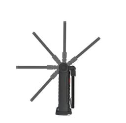image-COB LED Tactical Flashlight USB Rechargeable Torch Waterproof Work Light Magnetic Lanterna Hanging Lamp For Night Lighting
