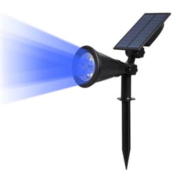image-Solar Garden Lawn Light Waterproof Outdoor Street Light RGB Ground Light Garden Lighting Landscape Light