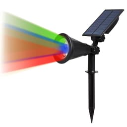 image-Solar Garden Lawn Light Waterproof Outdoor Street Light RGB Ground Light Garden Lighting Landscape Light