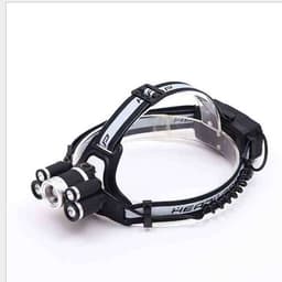image-Cross-border Supply 5LED Headlights Glare 3T6 2XPE Headlights With SOS Help Whistle USB Charging Headlights