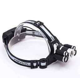 image-Cross-border Supply 5LED Headlights Glare 3T6 2XPE Headlights With SOS Help Whistle USB Charging Headlights