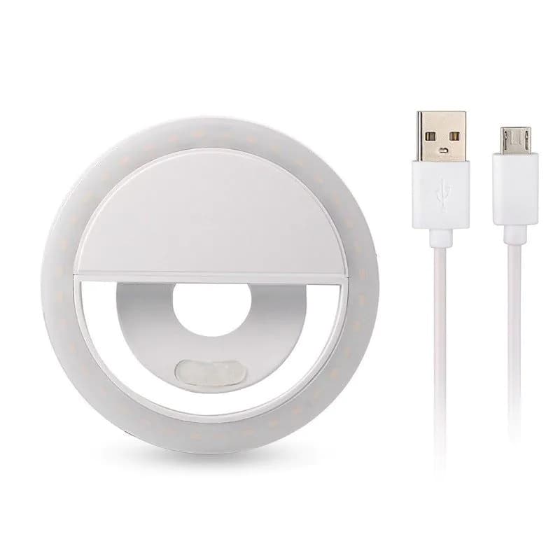 image-Mobile phone fill light USB charging model rk12 mobile phone self-timer beauty fill light