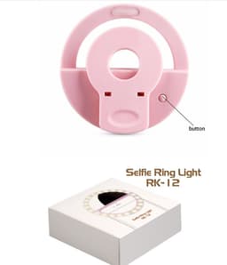 image-Mobile phone fill light USB charging model rk12 mobile phone self-timer beauty fill light