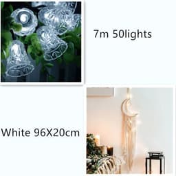 image-4 meters 20 light bells solar light string