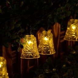 image-4 meters 20 light bells solar light string