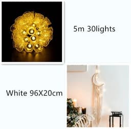 image-4 meters 20 light bells solar light string