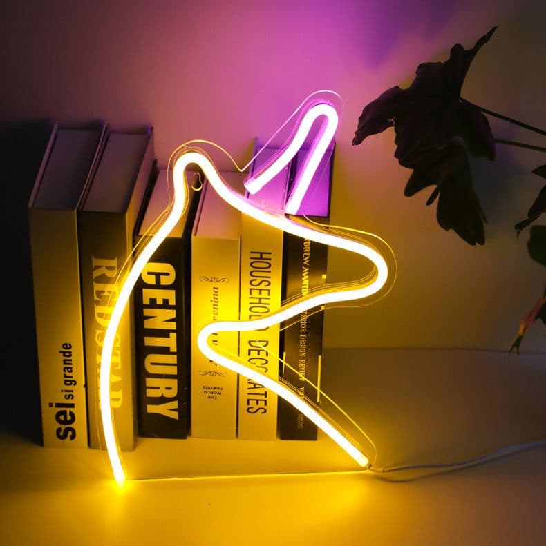 image-Neon decoration ins creative wall bar atmosphere lamp clean bar bed lamp romantic bedroom room layout