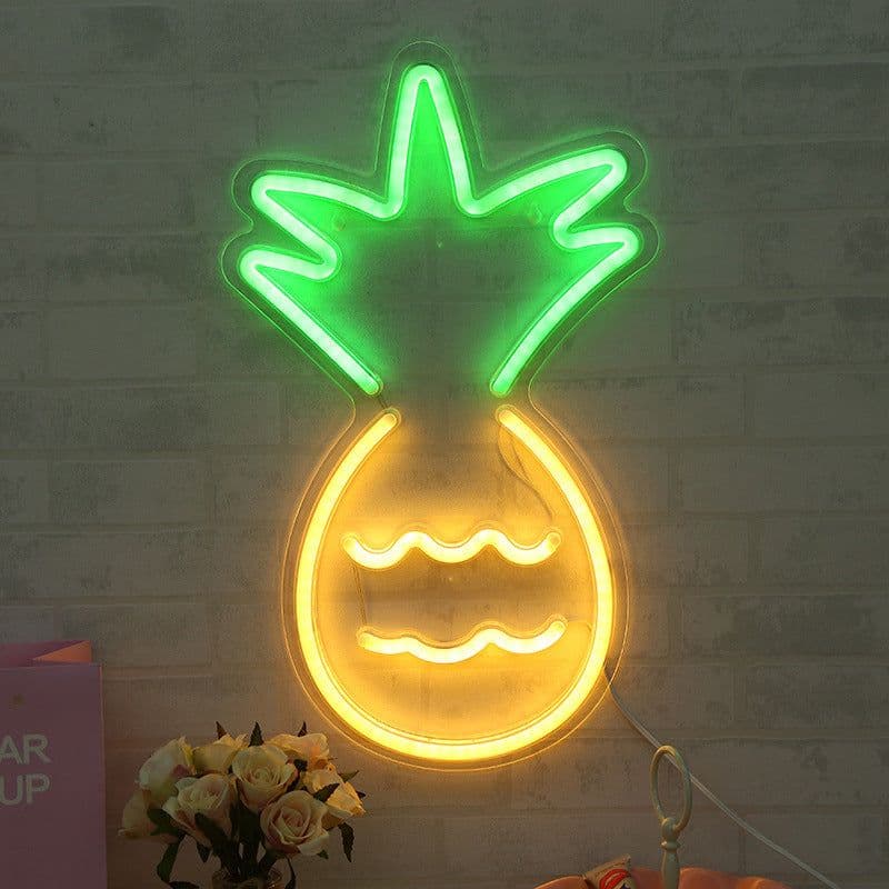 image-Neon decoration ins creative wall bar atmosphere lamp clean bar bed lamp romantic bedroom room layout