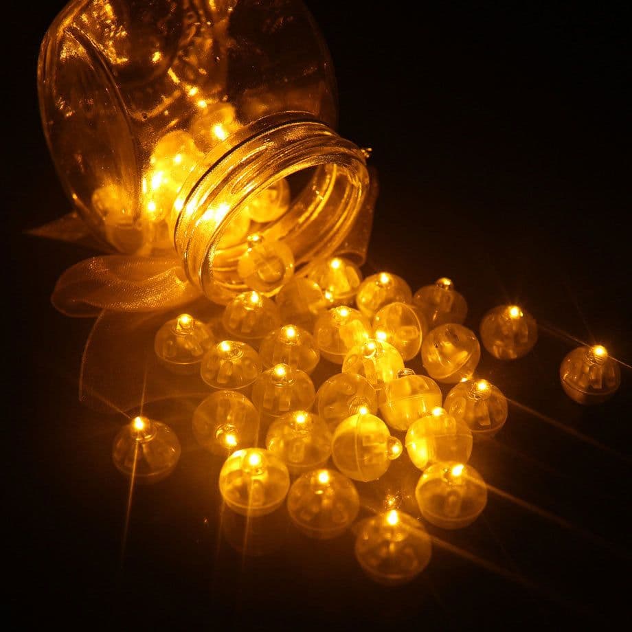 image-10pcs Ballon lumineux LED ballons