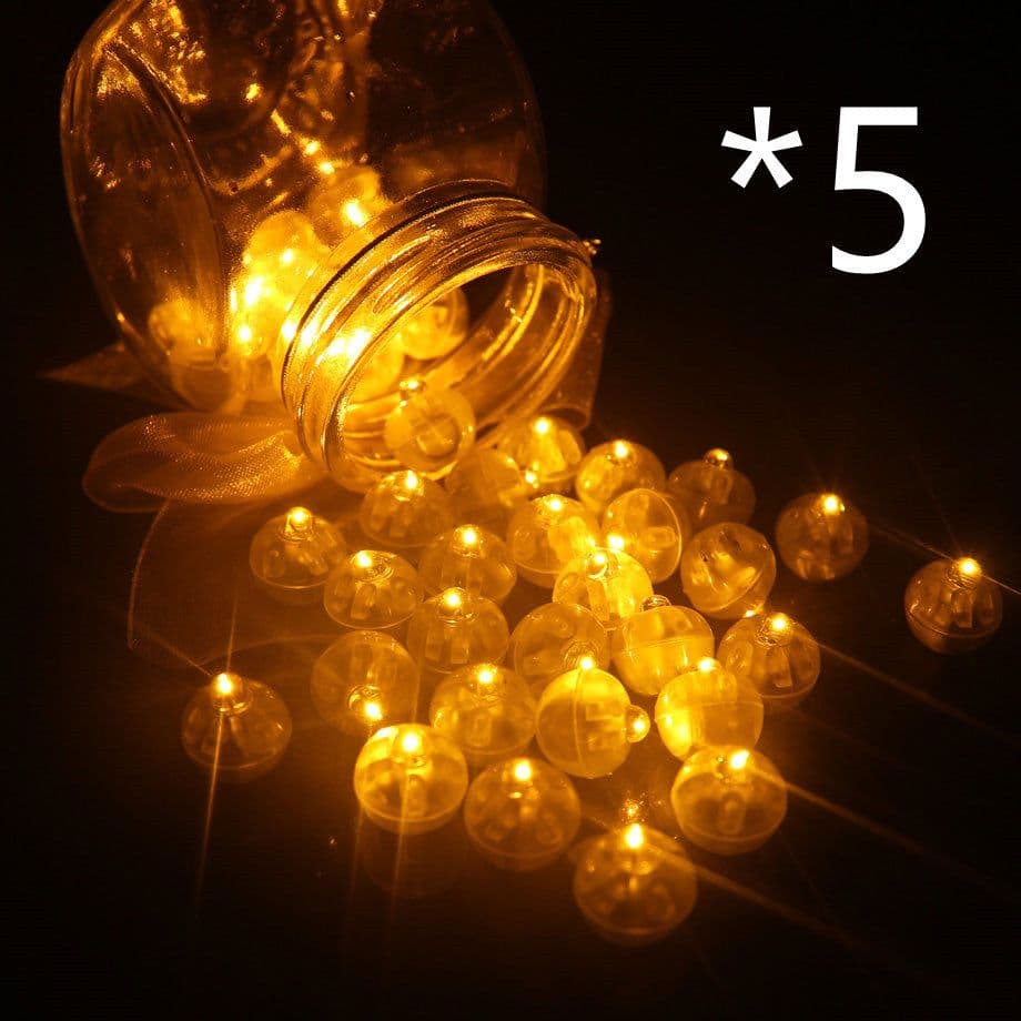 image-10pcs Ballon lumineux LED ballons