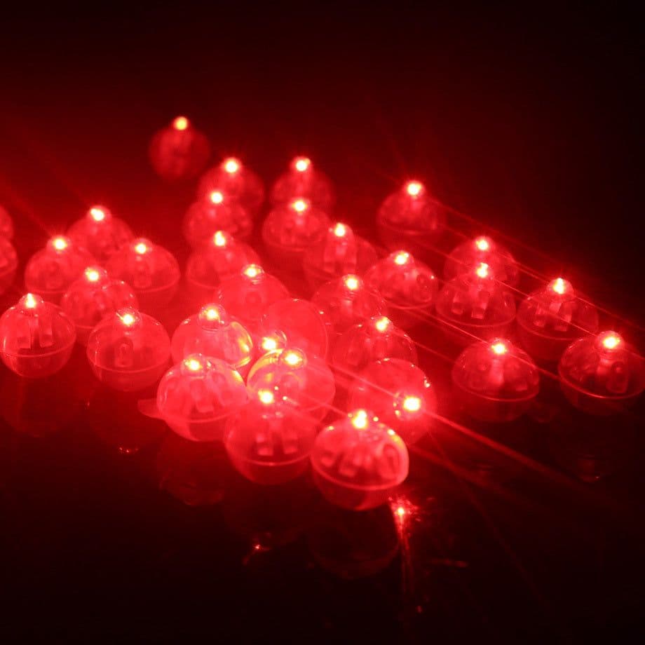 image-10pcs Ballon lumineux LED ballons