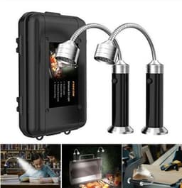 image-Barbecue Grill Light Magnetic 360 Degree Adjustable BBQ Super-Bright Light