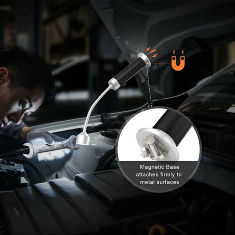 image-Barbecue Grill Light Magnetic 360 Degree Adjustable BBQ Super-Bright Light