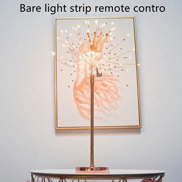 image-Feather Lamp Nordic Desk Lamp European-Style Bedroom Bedside Feather Table Lamp Night Light Table Lamp Decoration Modern