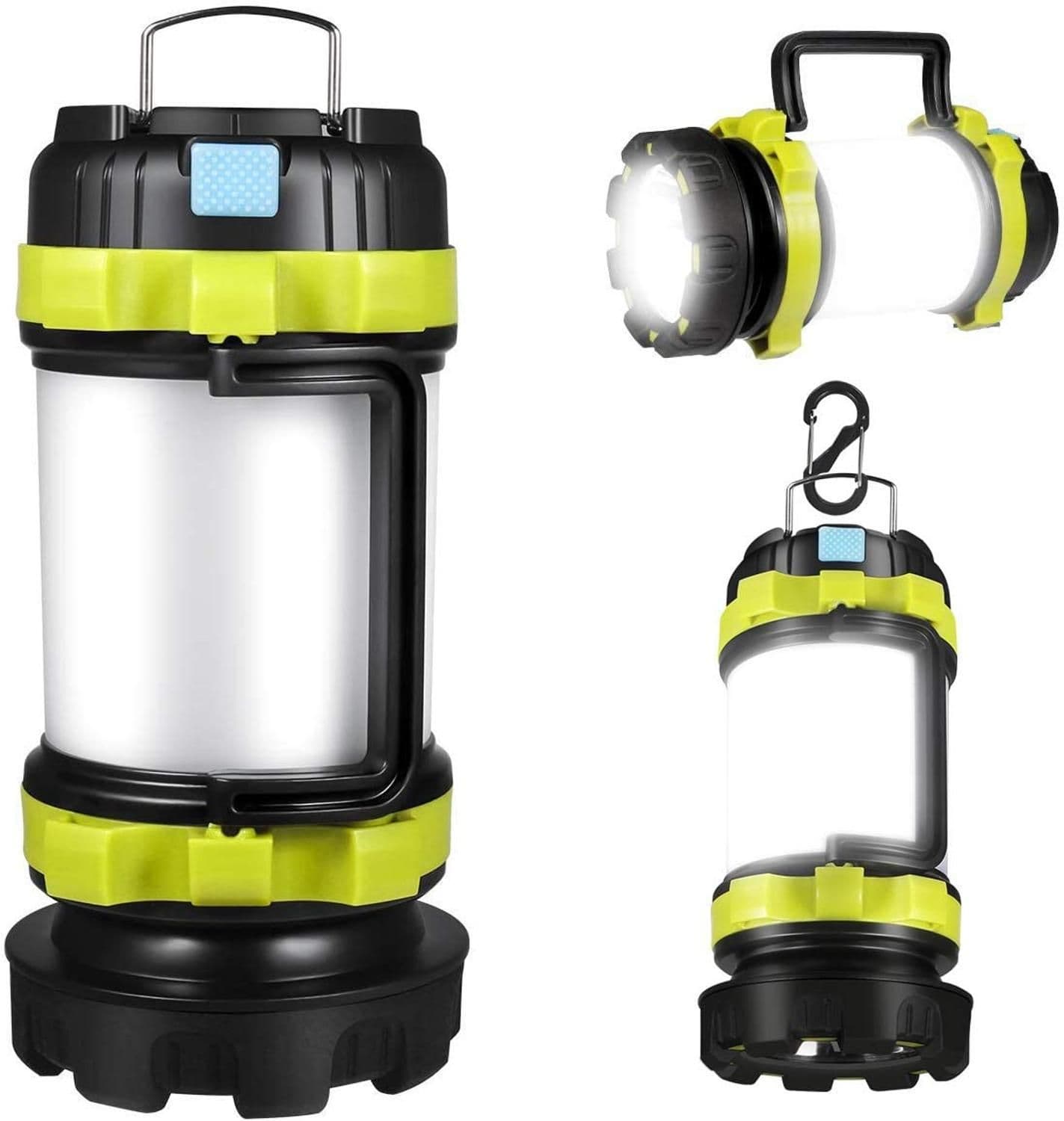 image-Outdoor Emergency Camping Light Flashlight Rechargeable Battery Power Bank
