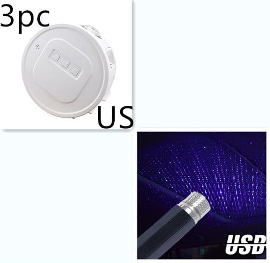 image-USB Ocean Star Projection Light