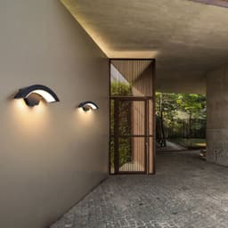 image-Outdoor eaves wall lamp