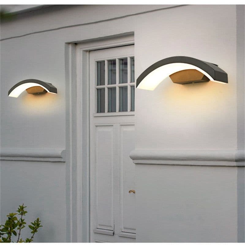 image-Outdoor eaves wall lamp