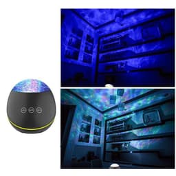 image-Coversage Ocean Wave Projector LED Night Light Bluetooth-compatible USB Remote Control Music Player Speaker Aurora Projection Coversage Ocean Wave Projector LED Night Light Bluetooth-compa
