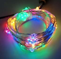 image-Copper wire string lights