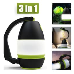 image-3 In1 Multifunctional Table Lamp Three In One LED Tent Lamp Car Night Light Foldable Emergency Flashlight