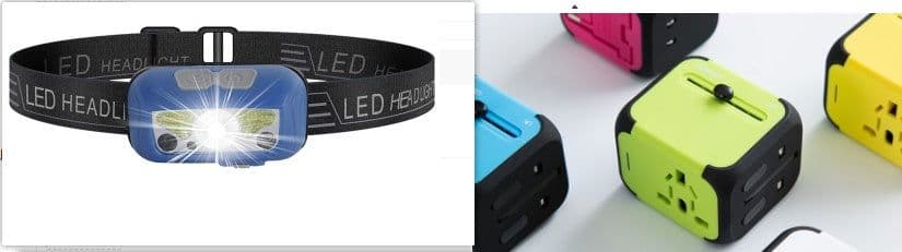 image-USB charging running light outdoor LED strong light