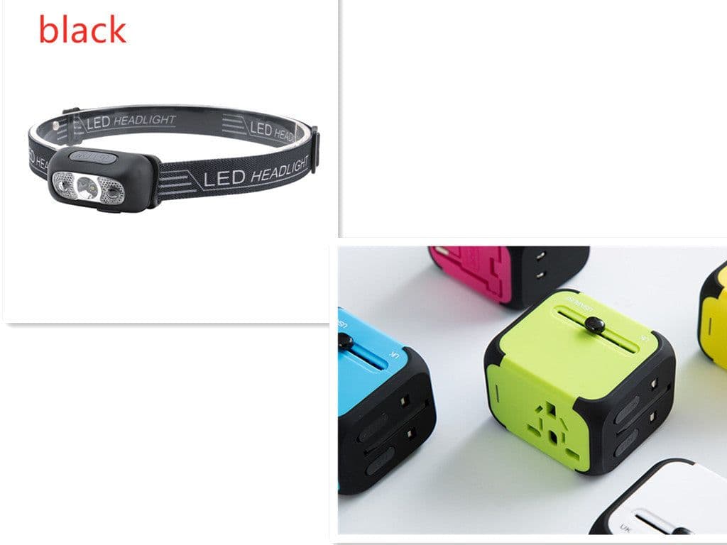 image-USB charging running light outdoor LED strong light