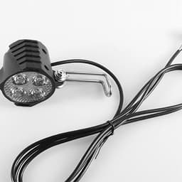 image-External front headlight with horn
