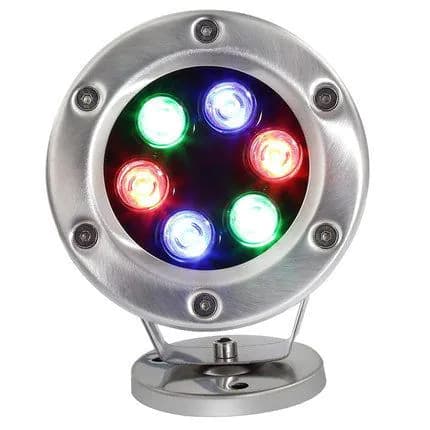 image-Stainless steel water fountain light