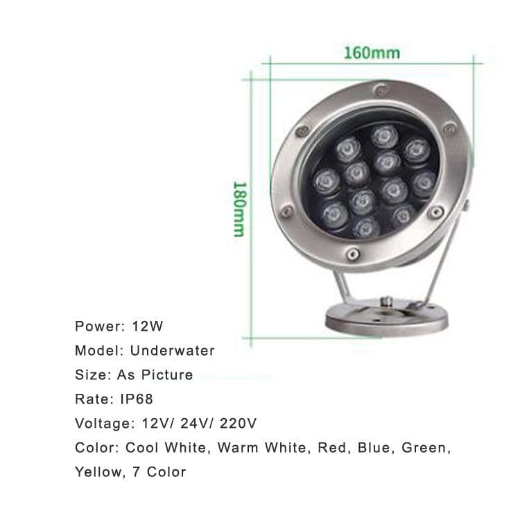 image-Stainless steel water fountain light