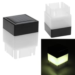 image-Outdoor solar column lamp solar fence fence lamp