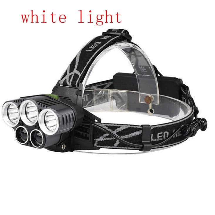 image-6-mode USB rechargeable outdoor night fishing 5LED headlight