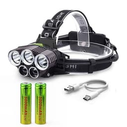 image-6-mode USB rechargeable outdoor night fishing 5LED headlight