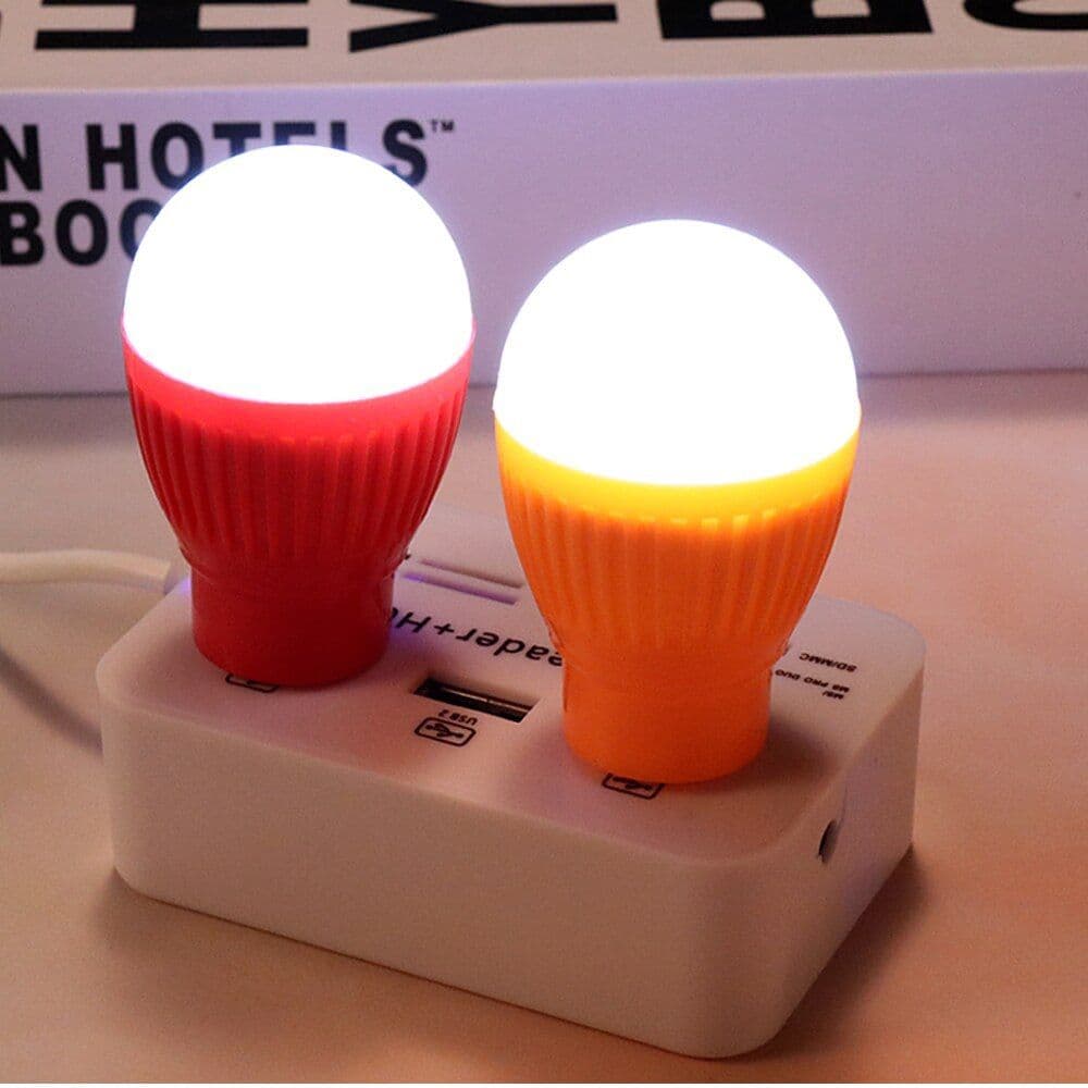image-Mini USB lamp LED bulb portable night light