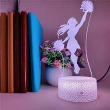 image-Creativity Cheerleading 3D Illusions Night Light