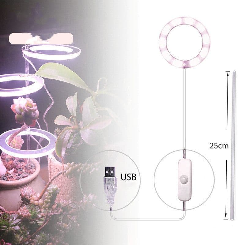 image-LED Grow Light Full Spectrum Phyto Grow Lamp USB Phyto Lamp for Plants Growth Lighting for Indoor Plant