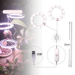 image-LED Grow Light Full Spectrum Phyto Grow Lamp USB Phyto Lamp for Plants Growth Lighting for Indoor Plant