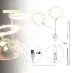 image-LED Grow Light Full Spectrum Phyto Grow Lamp USB Phyto Lamp for Plants Growth Lighting for Indoor Plant
