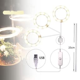 image-LED Grow Light Full Spectrum Phyto Grow Lamp USB Phyto Lamp for Plants Growth Lighting for Indoor Plant