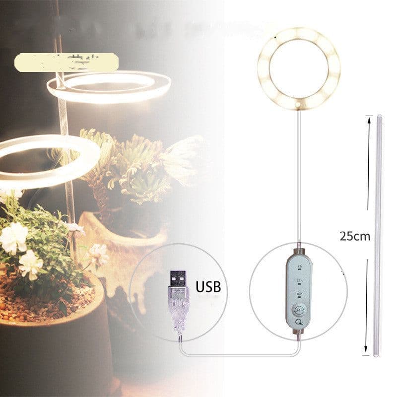 image-LED Grow Light Full Spectrum Phyto Grow Lamp USB Phyto Lamp for Plants Growth Lighting for Indoor Plant