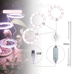 image-LED Grow Light Full Spectrum Phyto Grow Lamp USB Phyto Lamp for Plants Growth Lighting for Indoor Plant